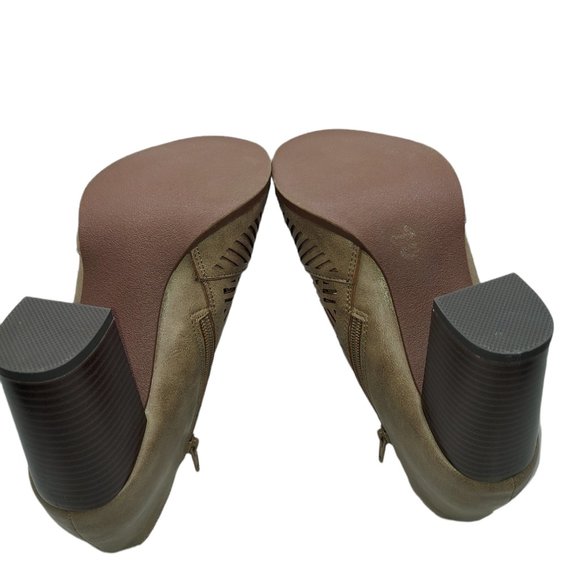 Report Open Toe Laser Cut Booties Women's Size 7 1/2 - Picture 6 of 6